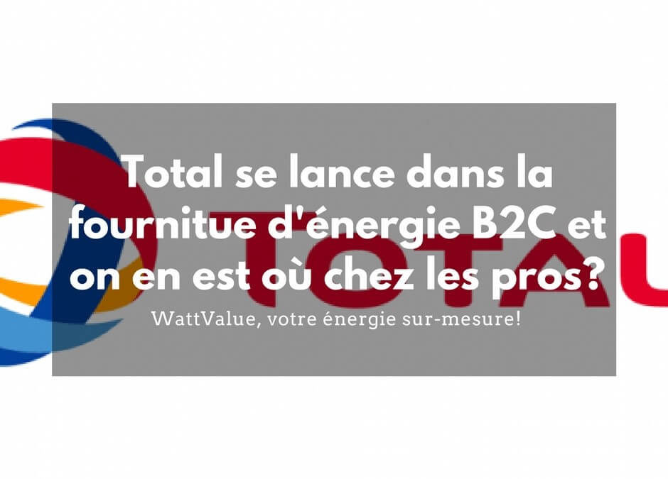 Total se lance dans la fourniture d’énergie pour les particuliers et où en sommes-nous sur le marché des professionnels ?